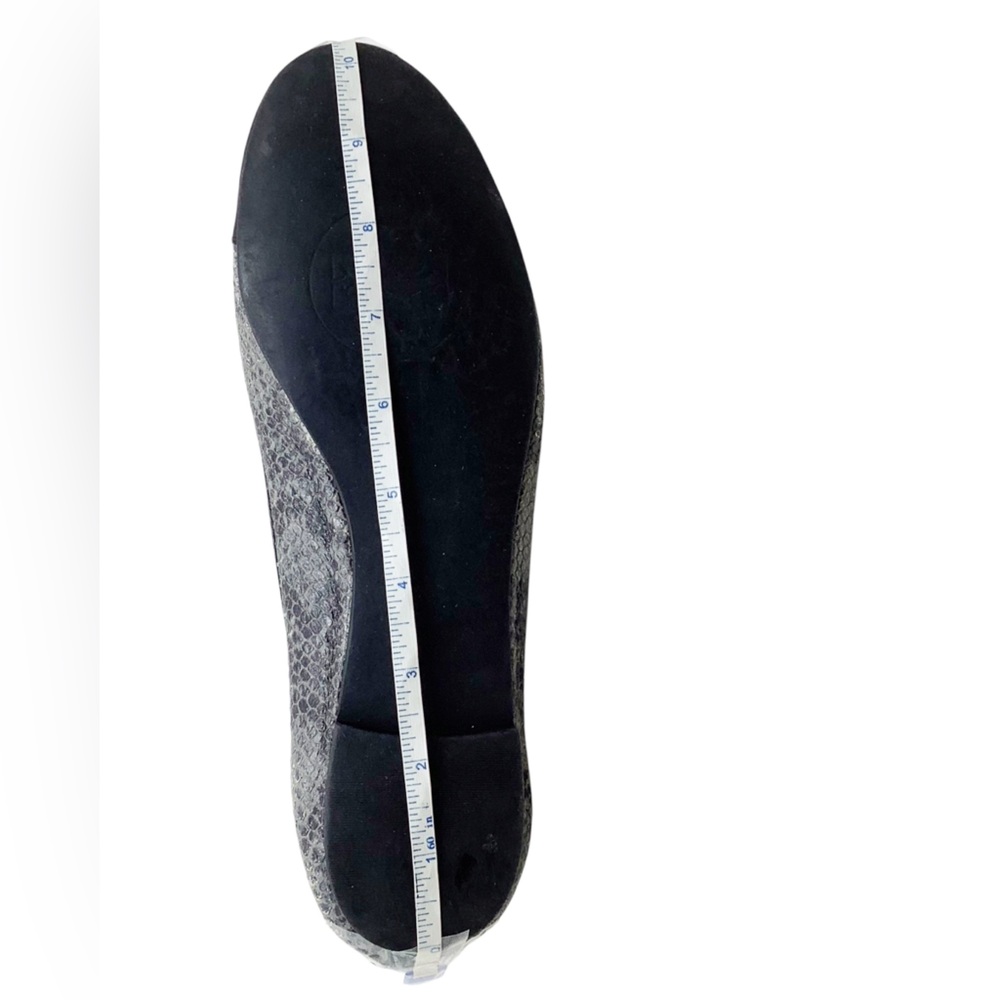 {Tory Burch} Snake & Patent Leather Flats - Picture 9 of 12